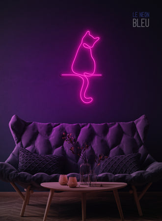 Chat - Néon LED