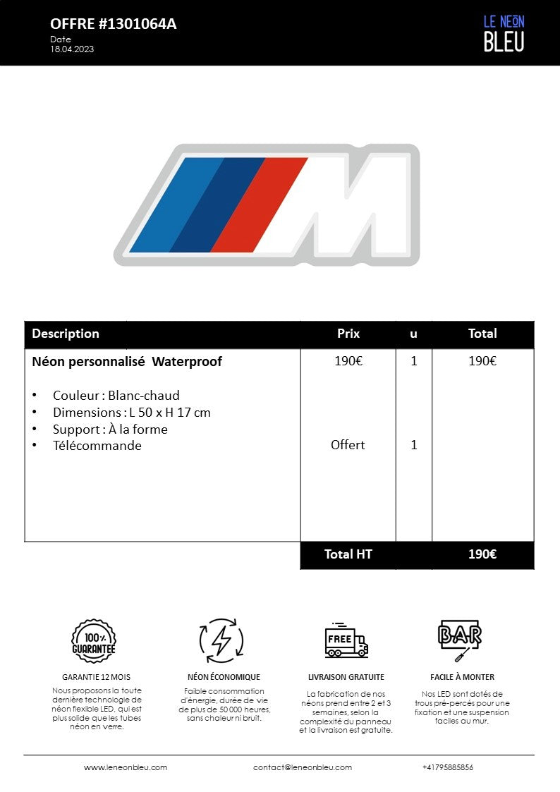 BMW M3 - Néon LED