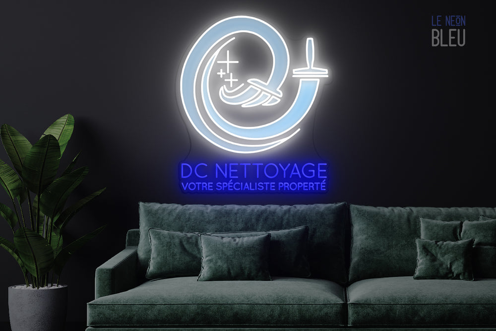 DC Nettoyage - Néon LED