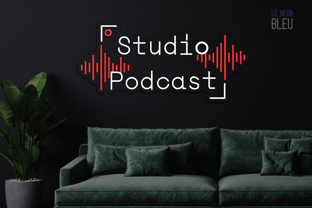 Studio Podcast - Néon LED