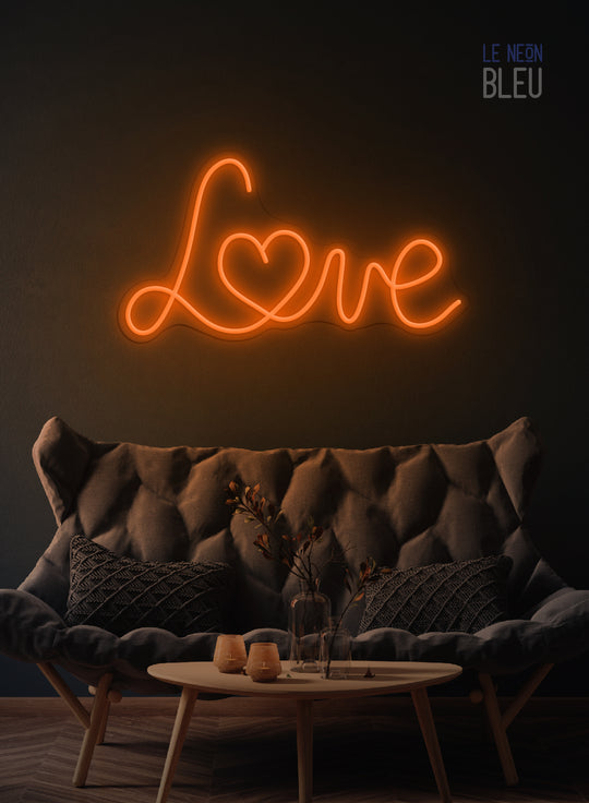 Néon LED "LOVE" – Déclare ton amour avec tendresse