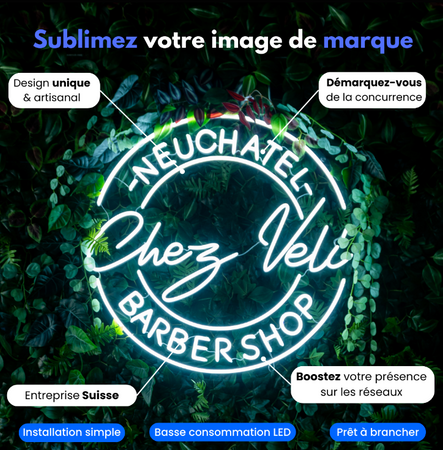 Au ptit Fumoir-Néon LED