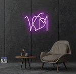 VM Heart-Néon LED