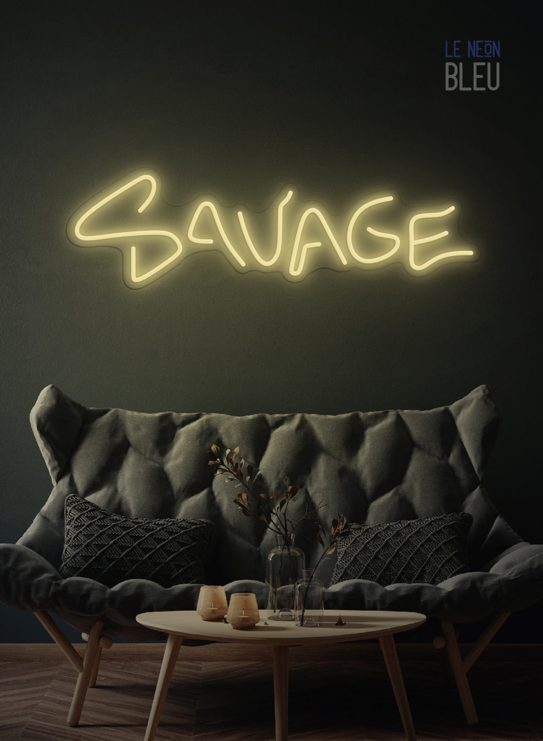 Néon LED "Savage" – Affirmation et Style Moderne