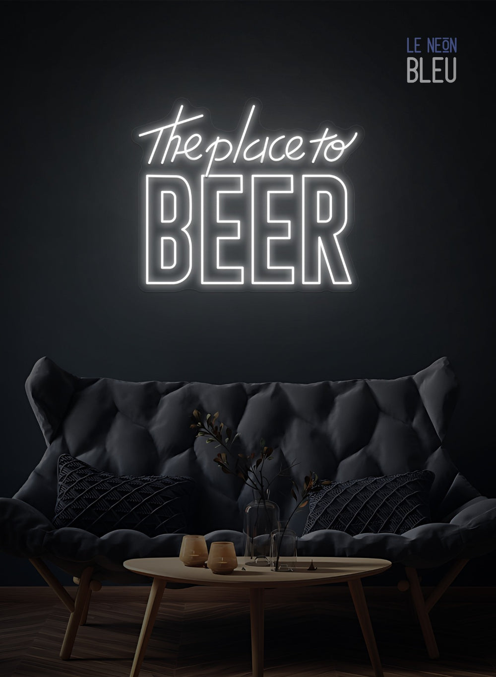 The place to Beer - Néon LED