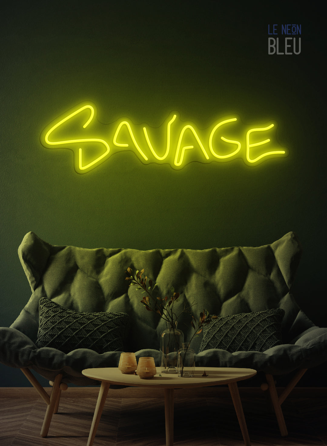 Néon LED "Savage" – Affirmation et Style Moderne