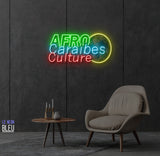 Afro Néon LED