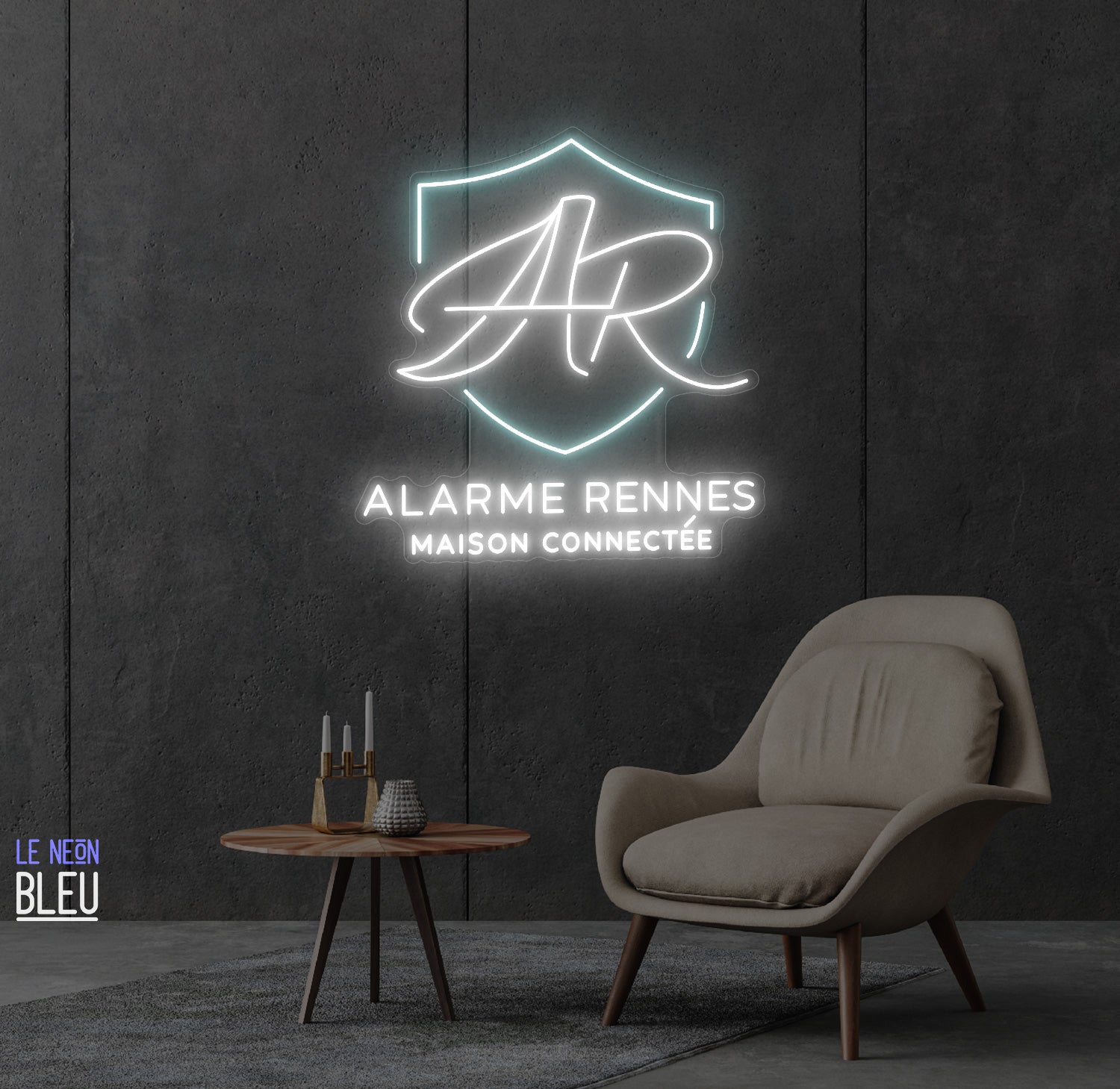 Alarme rennes- Néon LED