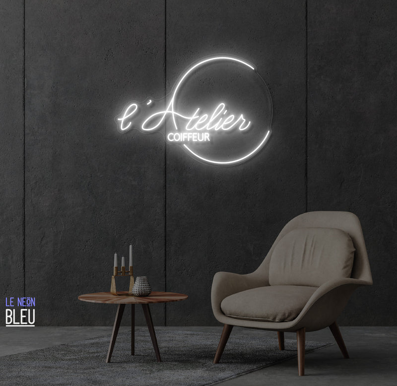 Atelier coiffeur- Néon LED