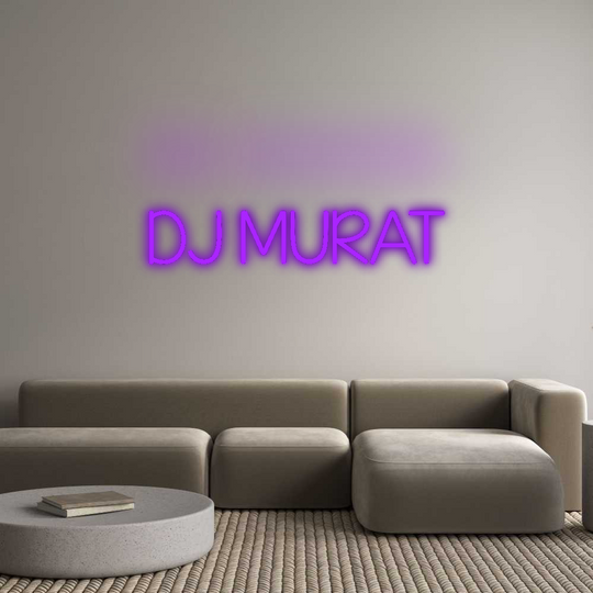 Custom Neon: DJ MURAT