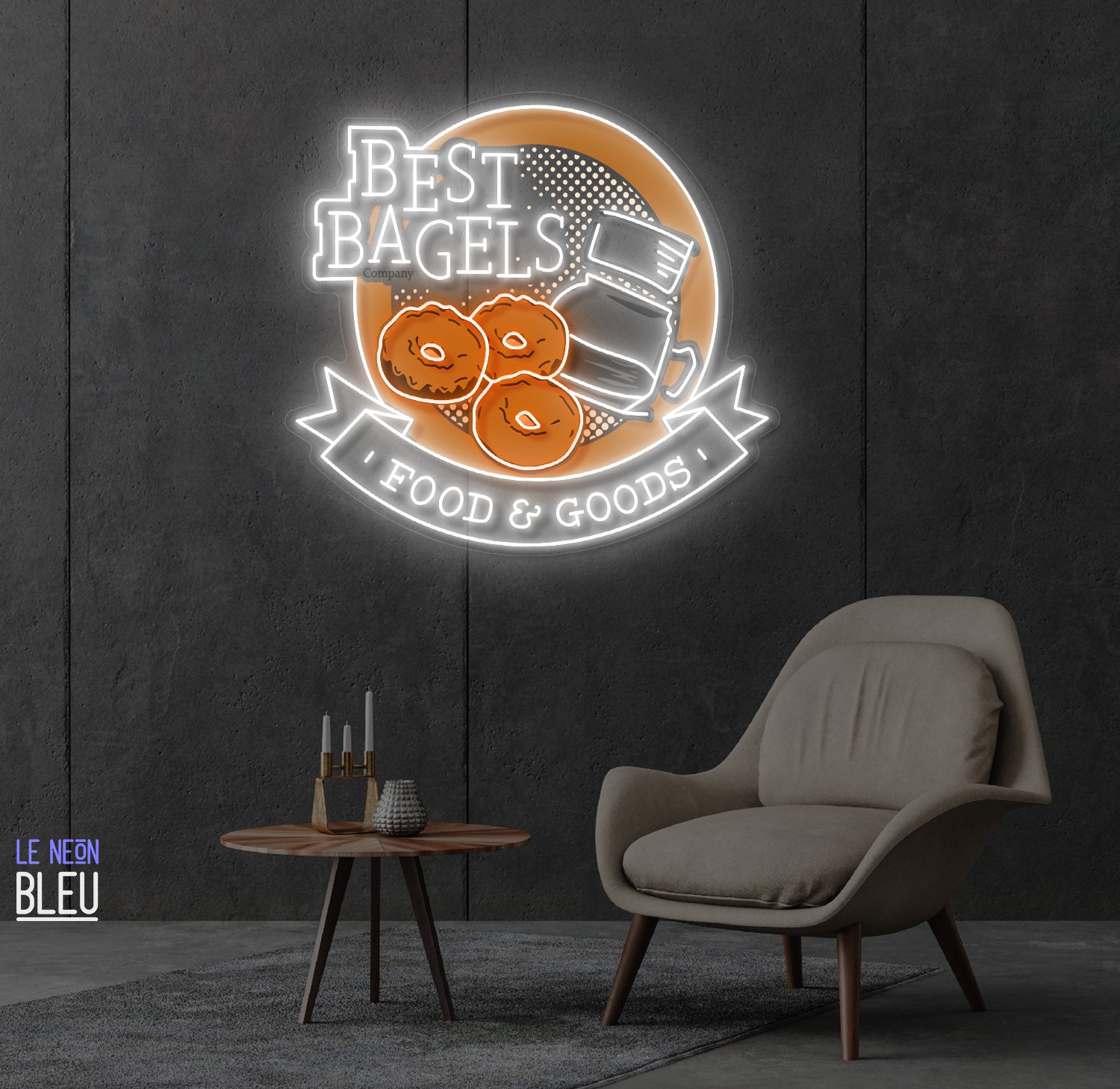 Best Bagels-Néon LED