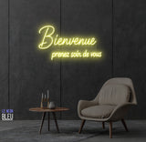 Bienvenue- LED Neon