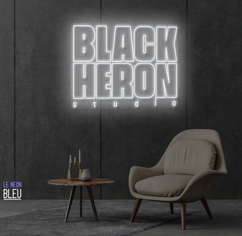 Black Heron- Néon LED