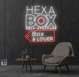 Hexa Box - Néon LED
