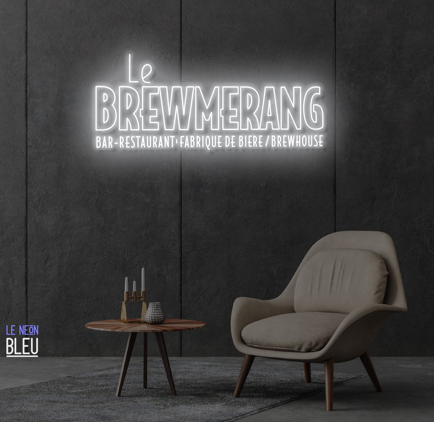 Brewmerang- LED Neon