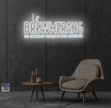 Brewmerang- LED Neon