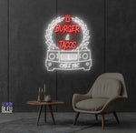 Burger & tacos-Néon LED