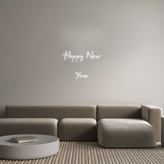 Custom Neon: Happy New
Year