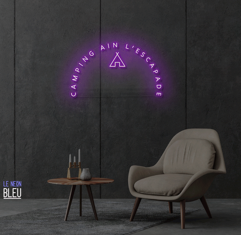 Camping Ain Lescapade - Néon LED