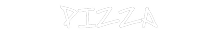 Custom Neon: Pizza