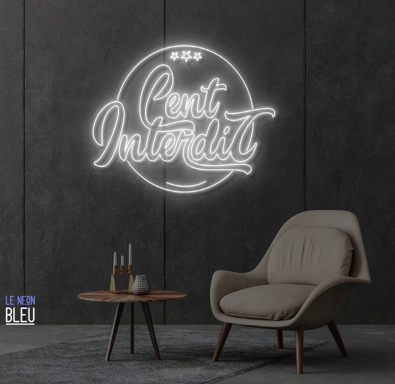 Cent interdit - Néon LED