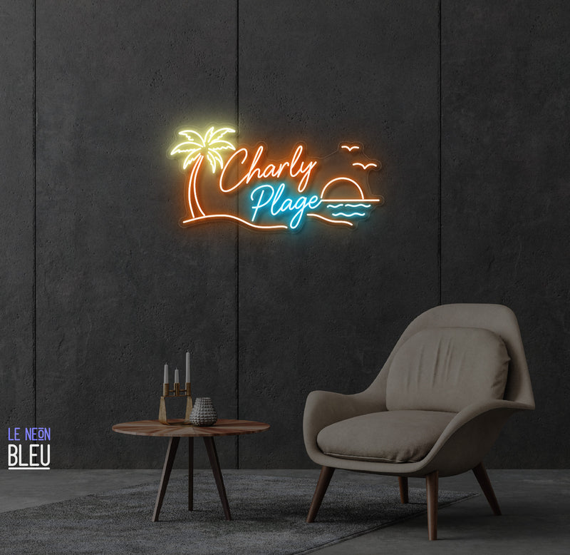Charly plage- LED Neon