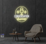conversation-LED Neon