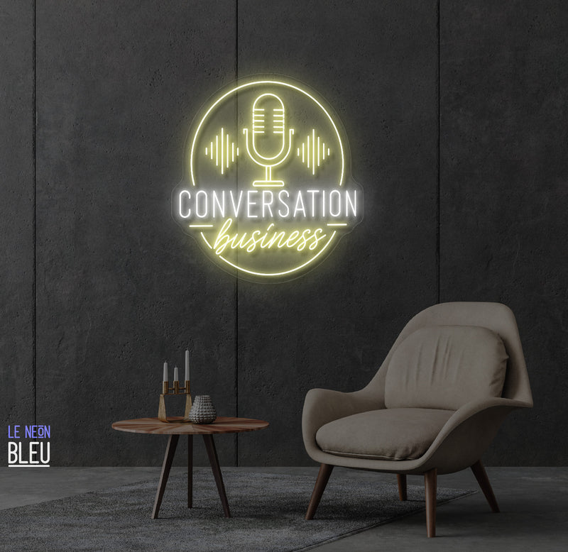 conversation-LED Neon