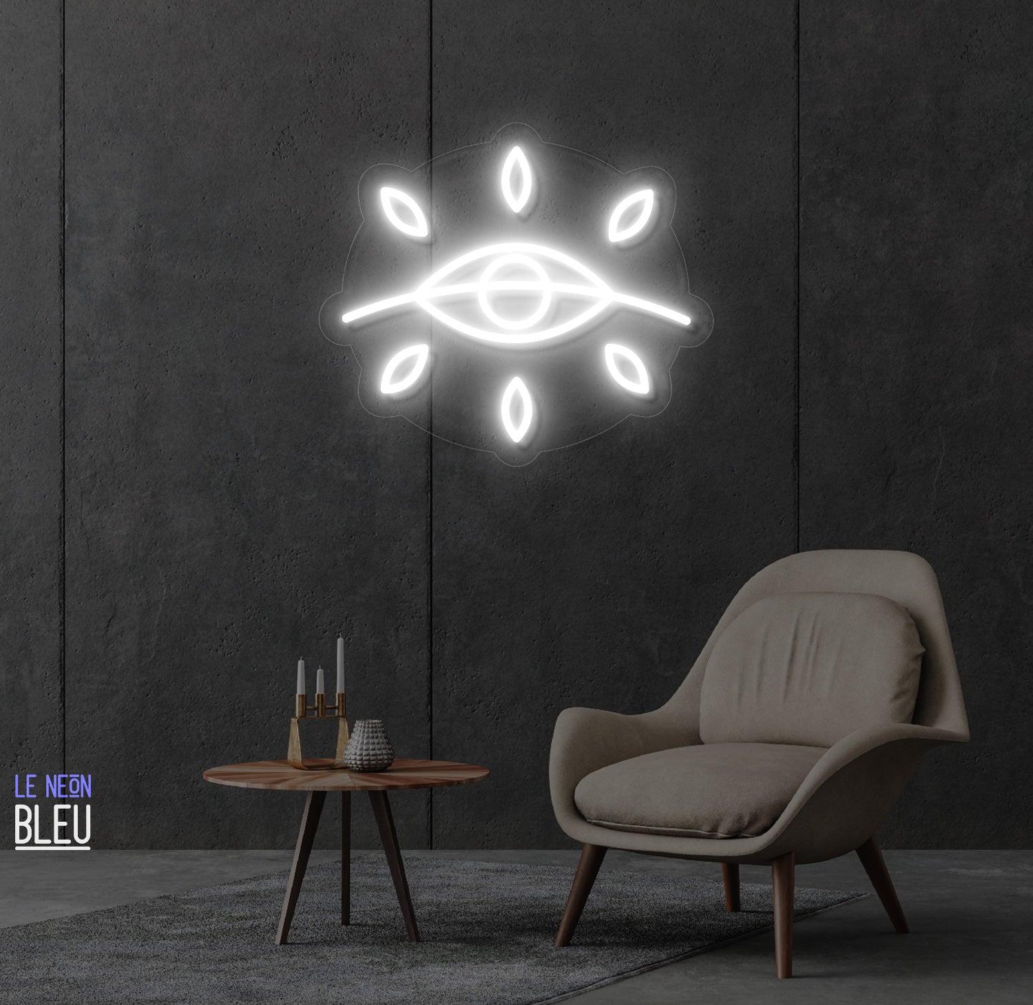 eye leaf- Néon LED