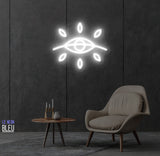 eye leaf- Néon LED
