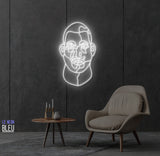 Face- Néon LED