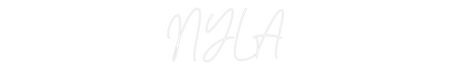 Custom Neon: NYLA