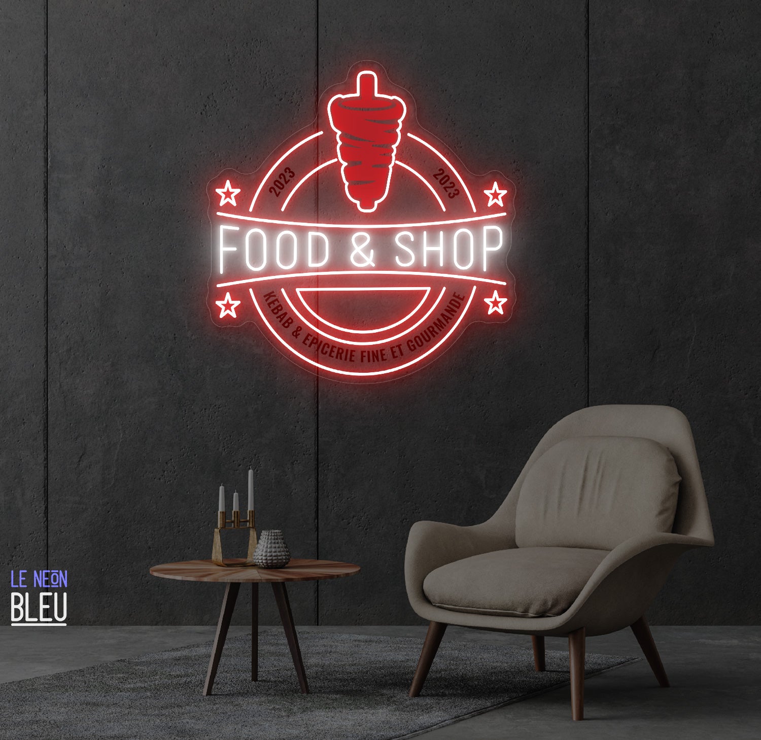 Food Shop-Néon LED