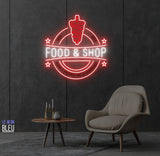 Food Shop-Néon LED