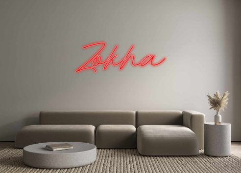 Custom Neon: Zokha