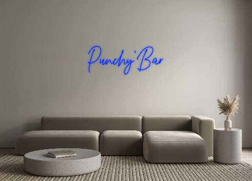 Custom Neon: Punchy’Bar