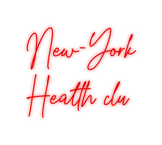 Custom Neon: New-York
Heal...