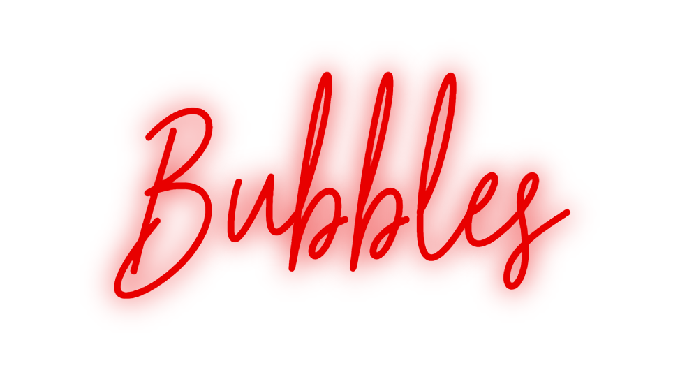 Custom Neon: Bubbles