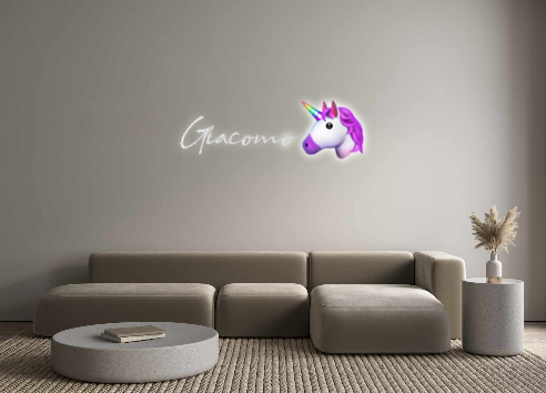 Custom Neon: Giacomo🦄