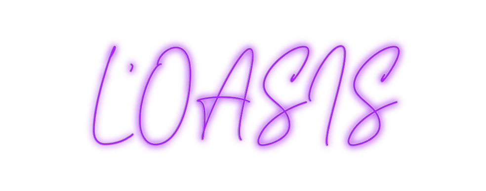 Custom Neon: L’OASIS