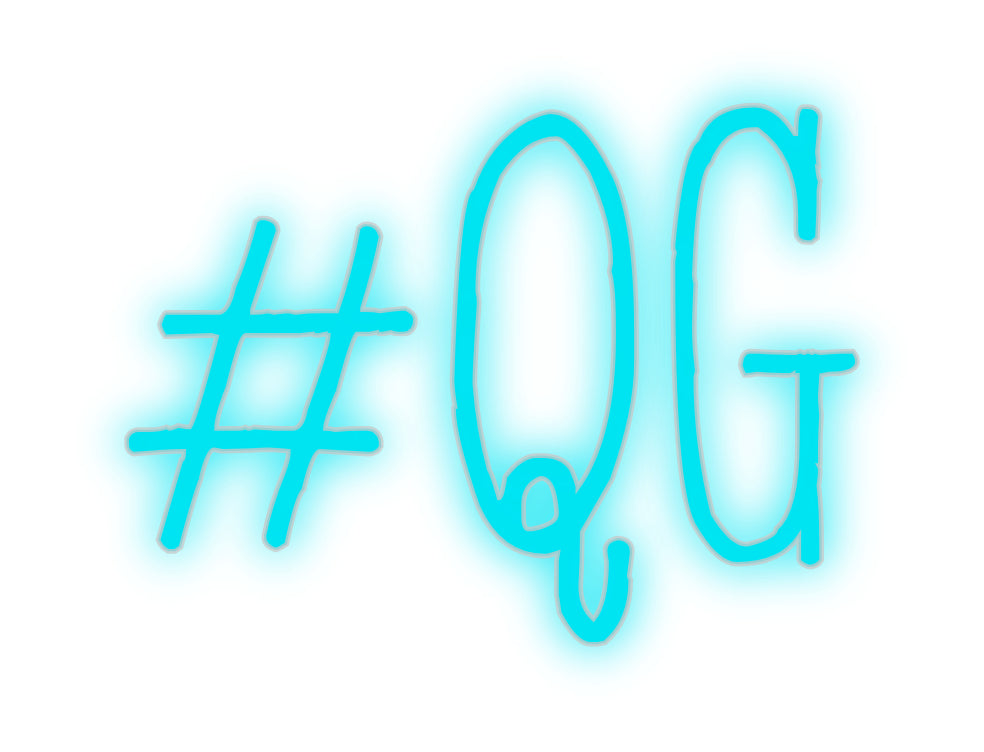 Custom Neon: #QG