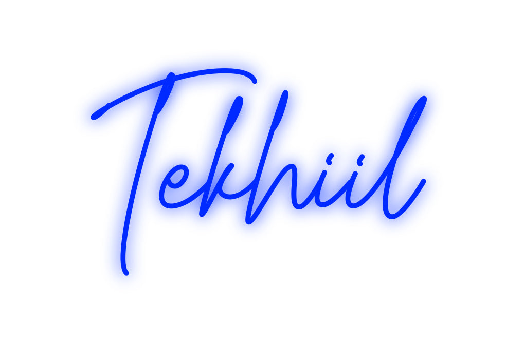 Custom Neon: Tekhiil