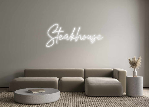 Custom Neon: Steakhouse