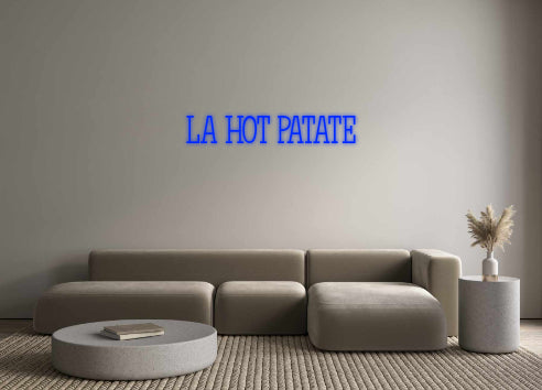 Custom Neon: LA HOT PATATE