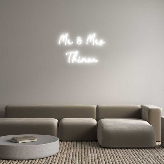 Custom Neon: Mr & Mrs
Thi...