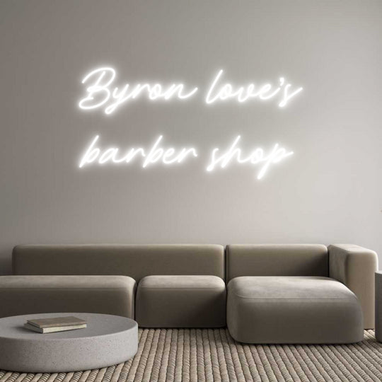 Custom Neon: Byron love’s
...