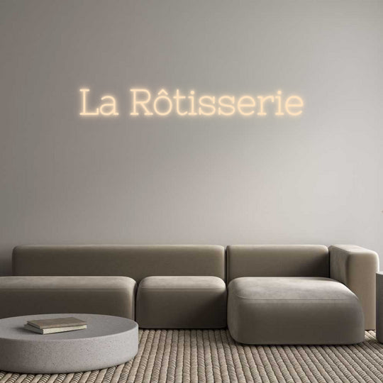 Custom Neon: La Rôtisserie