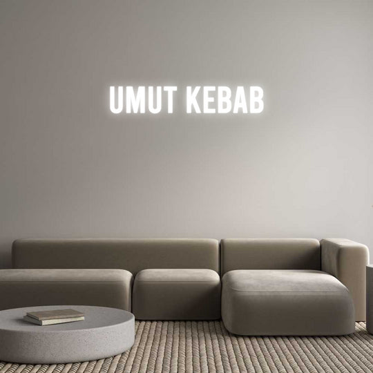 Custom Neon: UMUT KEBAB