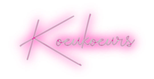 Custom Neon: Koeukoeurs