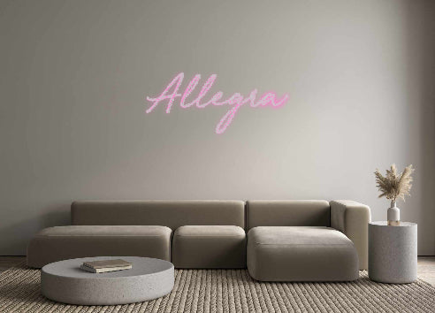 Custom Neon: Allegra